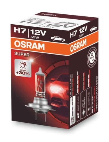 Osram  лампа H7 Super +30% 12V 55W  фото 1