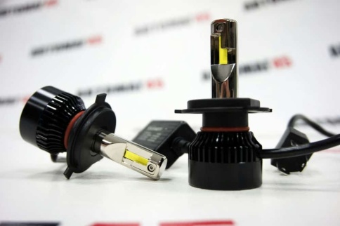 Sariti K5 LED 2шт H4 12В 50W 6000K 5000Lm с обманкой гарантия 6мес    фото 5