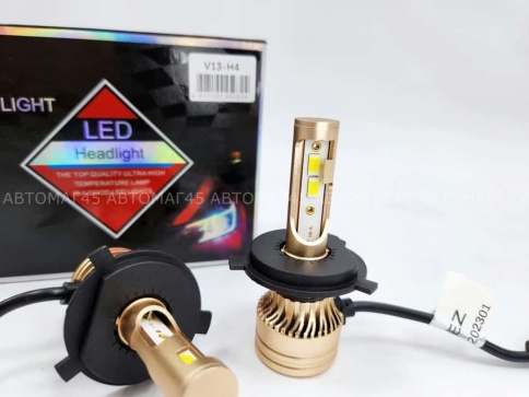 C2R V13 чип CSP LED 2шт H4 26В 6500К 2000Lm гарантия 4мес    фото 7