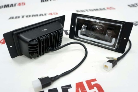 C2R  Фары п/туманные LED 2110 2112 40W 4000LM линза + ходовой огонь гарантия 3 мес фото 4
