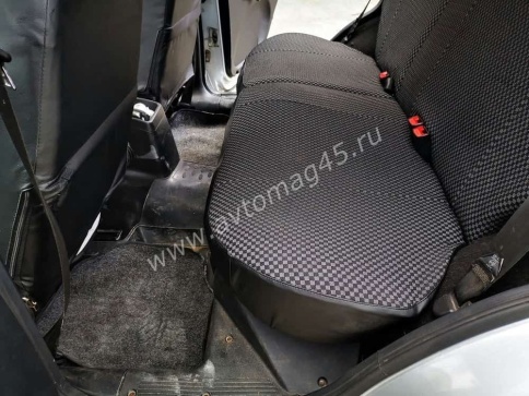 Авточехлы  Нива Шевроле Niva до 2014г жаккард черный    фото 7