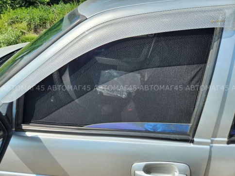 TLT  каркасные шторки на магнитах ВАЗ 2110 2112 Приора 2170 передние премиум сетка 2шт 5% фото 5