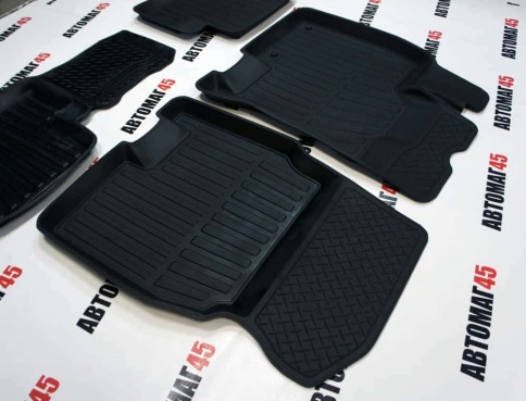 Коврики  в салон Nissan Qashqai 2007-2014г комплект 4шт фото 4