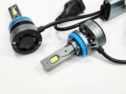 Ruzoom F9A-T2  светодиодные лампы LED 2шт H11 12В 60W 6000K 6000Lm гарантия 6мес    фото 6