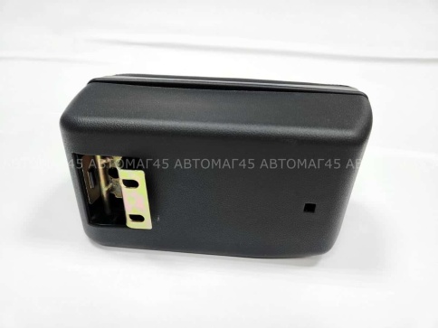 Подлокотник  ВАЗ 2170 Лада Приора 1 экокожа черный с черной ниткой SALMAN   фото 3