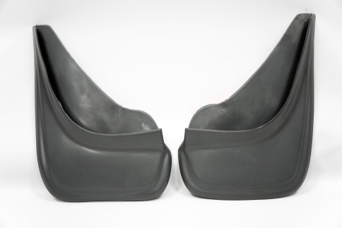 Skyway  брызговики универсальные резиновые серебро 2шт    фото 2