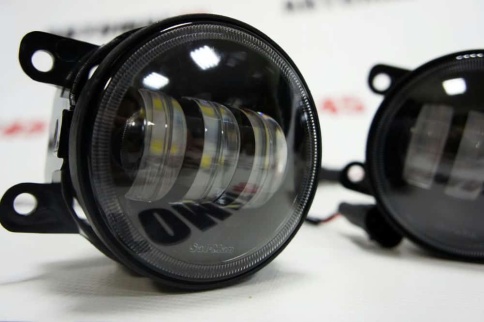 SALMAN  Фары п/туманные Лада Vesta Веста Лада X-Ray и иномарки LED 50W 4800LM 2шт гарант 6 мес фото 2