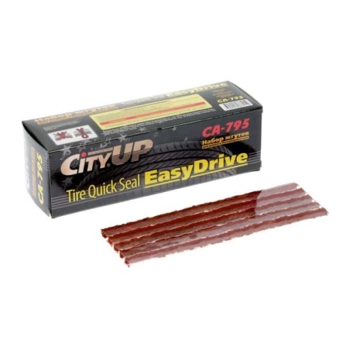 CityUP  набор для ремонта бескамерных шин жгуты 5шт    фото 3