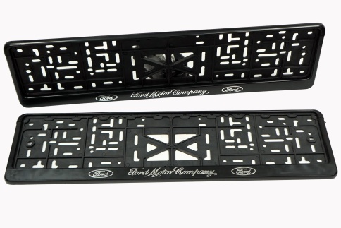 Рамка  номерного знака Ford    фото 1