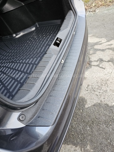 STYLE  Накладка на задний бампер Лада Granta Гранта лифтбэк 2018-2026г рестайлинг    фото 5