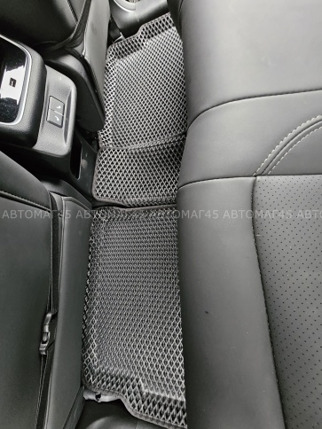 BORATEX  коврики в салон 3D EVA ЭВА Chery Tiggo 7Pro 7Pro Max 7L Tenet T7 черные ромб компл 5шт фото 5