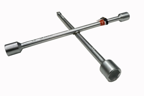 Автодело  ключ балонный крестовой 17х19х21х22х1/2    фото 4