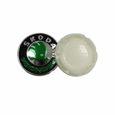 Колпачок ступицы Skoda 55/52 зеленый (208243) фото 2