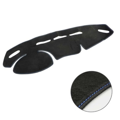 Накидка на панель ВАЗ 2110 только европанель синяя нить карпет  фото 2