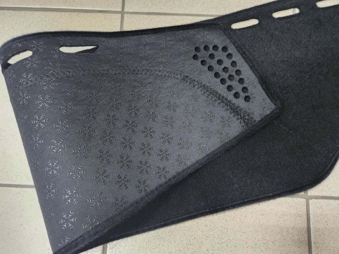 Накидка на панель Daewoo Nexia N150 Дэу Нексиа 2008-2016г  карпет  фото 2