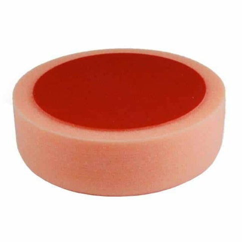 Holex  губка полировальная на липучке 150х50 оранжевая    фото 2