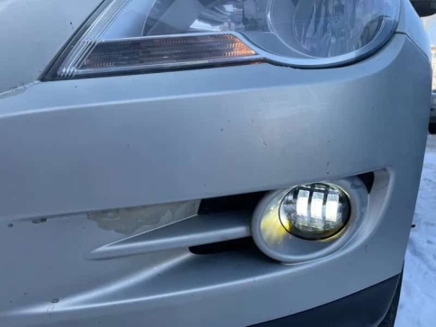 SALMAN  Фары п/туманные VW Polo седан 9-15г Jetta Tiguan 1 LED 50W 4800LM 6000K 2шт гаран 6 мес фото 2