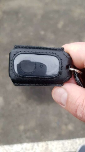Чехол для метки иммобилайзера автосигнализации STARLINE S96 черная кожа фото 6