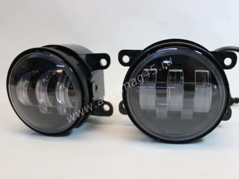 C2R  Фары п/туманные 5 линз LED Vesta Веста Лада X-Ray иномарки LED 60W 4800LM 2шт гарантия 3мес фото 2