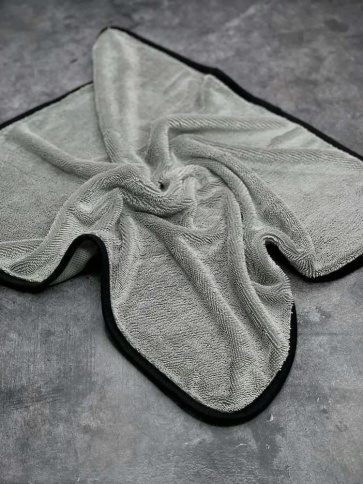 Smart monster микрофибровое полотенце для сушки кузова серый 50*60см 1шт    фото 2