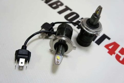 LTway  V3 светодиодные лампы LED 2шт H4 12В 30W 6000K 3900Lm с обманкой гарантия 5мес    фото 4