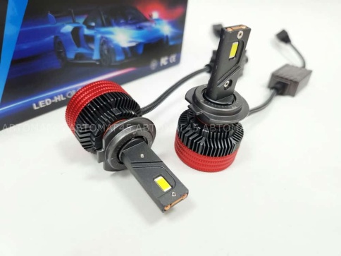 DMT-S30 лампы LED 2шт H7 12В 75W 5500K 6000Lm  с обманкой гарантия 6мес    фото 3