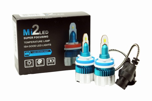 C2R MI2 чип CSP LED 2шт H11 26В 6500К 2000Lm гарантия 4мес    фото 1
