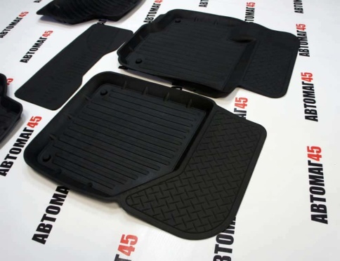 Коврики  в салон Volkswagen Golf V VI Jetta 05-10г с 2011г комплект 4шт    фото 5