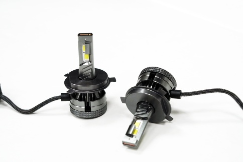 D3 LED 2шт H4 12В 68W 6000K 6700Lm с обманкой гарантия 6мес tgor    фото 1