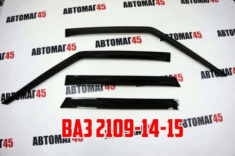ANVair  дефлекторы окон ВАЗ 2109 2114 2115 комплект 4шт    фото 2