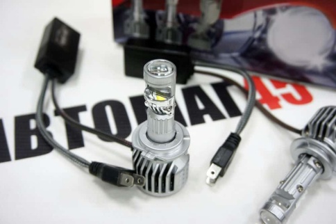 Sho-Me  G8 LED 2шт линза H7 12В 30W 5000K 3200Lm canbus +200 гарантия 3мес  АКЦИЯ!    фото 4