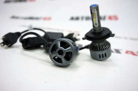 A16 чип CSP LED 2шт H4 12В 25W 5500К 2500Lm гарантия 5мес    фото 5