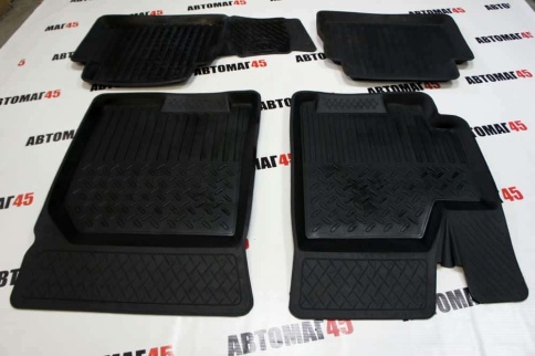 Коврики  в салон Chevrolet Aveo 2007-2012г Ravon Nexia R3 комплект 4шт    фото 5