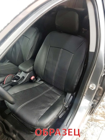 Авточехлы  Нива 4x4 урбан бронто легенд 2019-2026г экокожа черная  фото 5
