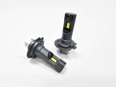 Ruzoom YJ-C7FZ  светодиодные лампы LED 2шт H7 10-16В 18W 6000K 4000Lm гарантия 6мес    фото 4