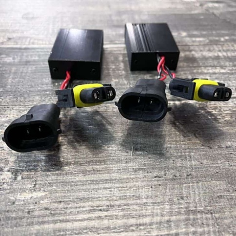 Обманки  для светодиодных ламп LED H11/H9/H8 Canbus + фильтр помех 2шт    фото 3