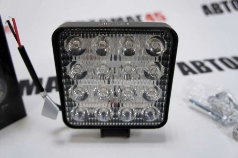 Allroad  фара светодиодная 6000К 1400Lm 10-30V  16 диодов 48Вт дальний свет 1шт гарантия1 мес  фото 6