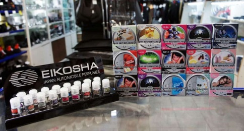 EIKOSHA Air Spencer  ароматизатор на панель меловой Sexy Squash соблазнительная свежесть Япония A-64 фото 3