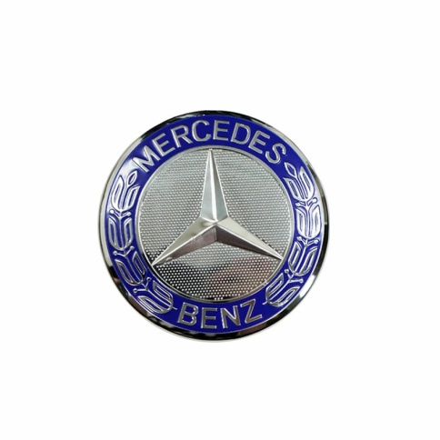 Колпачок ступицы Mercedes 7,5см 74/69 синий BC-001c (113070) фото 4
