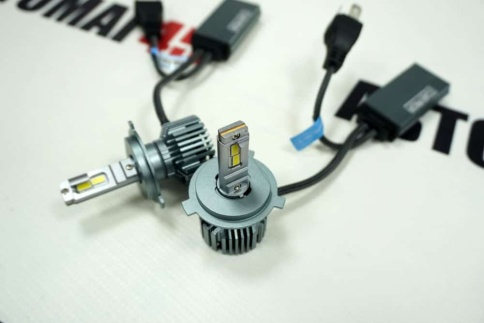 Carprofi X9 лампы LED 2шт H4 12В 40W 5000K 5000Lm с обманкой гарантия 6мес    фото 4