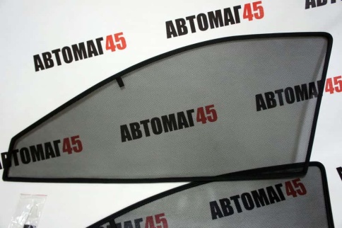 TLT  каркасные шторки на магнитах Toyota Camry V40 Камри 2006-2011г стандарт сетка передние 2шт 10% фото 6