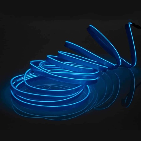 C2R Неоновая нить для подсветки салона LGX-B2 синий 2м фото 6