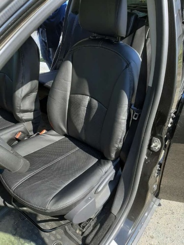 Авточехлы  Renault Logan Рено Логан 2004-2016г экокожа черная    фото 4