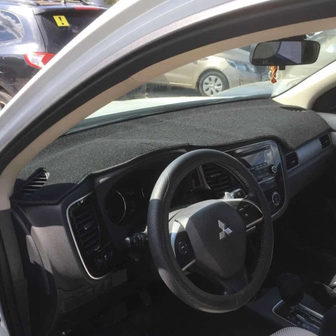 Накидка на панель Mitsubishi Outlander 3 Мицубиси Аутлендер 3 с 2012г карпет  фото 1