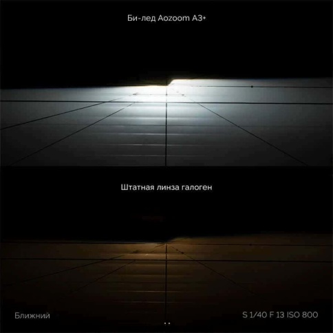 Aozoom  A3 Max 2024 светодиодные Би-Led линзы 3.0" 12V 49W 5500K 4200Lm 1 чип гарантия 12 месяцев    фото 7