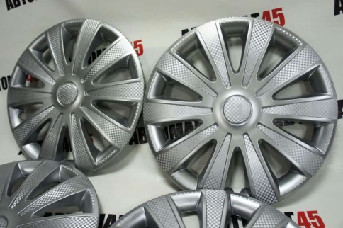 Star  Колпаки R15 Карат серебро комплект    фото 2