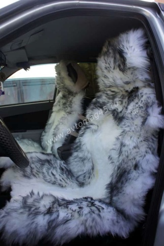 Накидки  комбинированные середина белая бока палевые 138х50см 2шт     фото 7