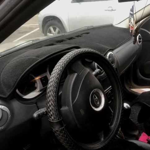 Накидка на панель Largus Ларгус 12-19г Logan Логан до 13г Sandero Stepway Степвей до 15г карпет фото 3