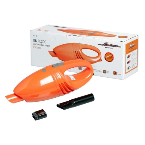 Airline Cyclon пылесос автомобильный 2 насадки 120Вт гарантия 12мес    фото 1