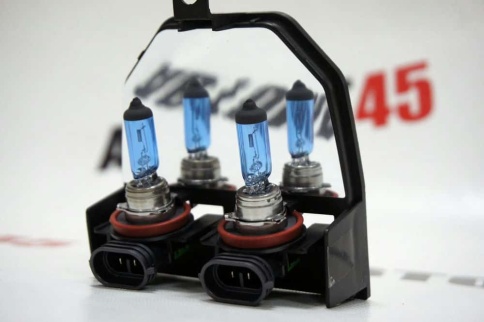 KOITO  лампа WhiteBeam3 H11 12V 55W 4000K 2шт    фото 2